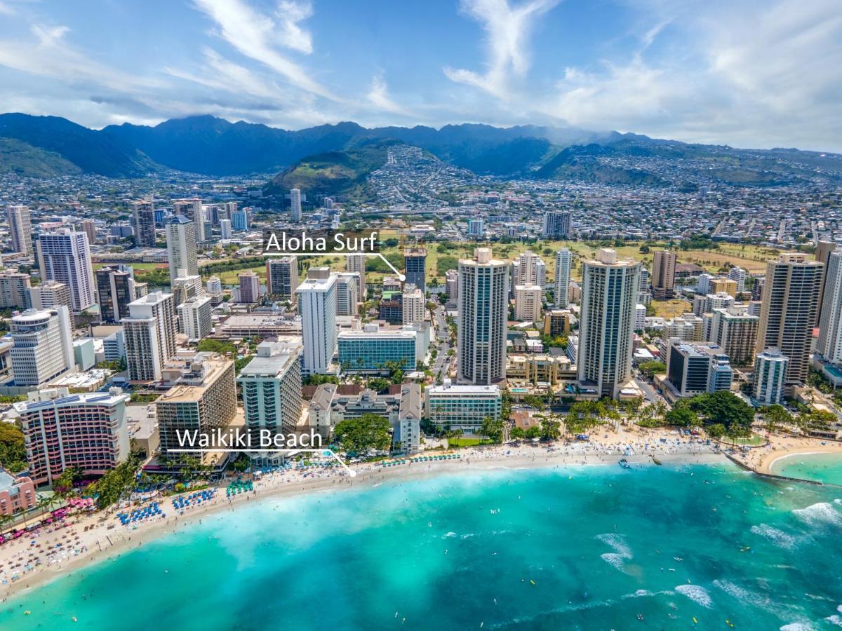 Aloha Vibes Await! Stylish Condo At Aloha Surf - Mountain And City Views Гонолулу Экстерьер фото